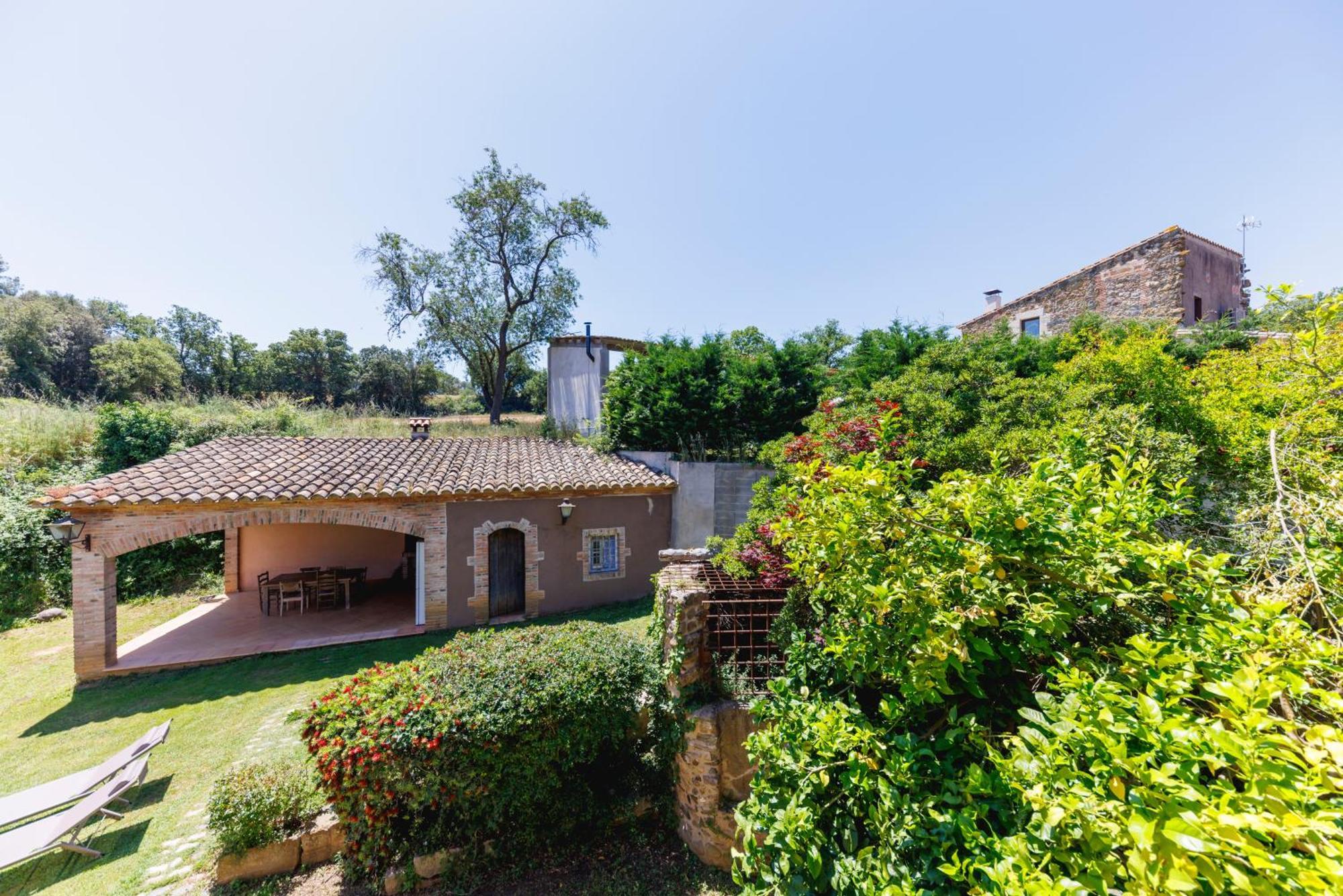 Turisme Rural - Mas Vila - Monells La Bisbal d'Emporda Exteriér fotografie